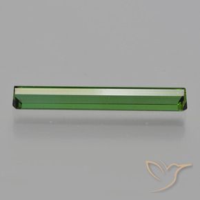 Tormalina Verde foresta naturale da 1.60 ct, Ottagonale / Taglio smeraldo, VS