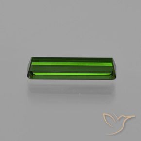 Tormalina Verde terroso naturale da 1.46 ct, Ottagonale / Taglio smeraldo, VVS-VS