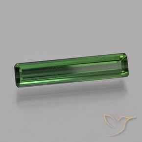 Tormalina Verde naturale da 1.43 ct, Ottagonale / Taglio smeraldo, VVS-VS