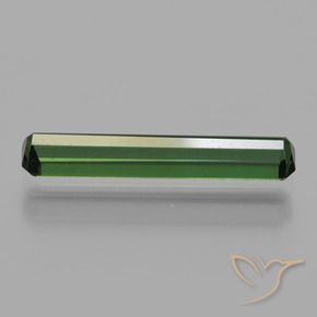 Tormalina Verde naturale da 1.40 ct, Ottagonale / Taglio smeraldo, VVS-VS