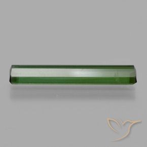 Tormalina Verde medio naturale da 1.43 ct, Ottagonale / Taglio smeraldo, VVS-VS