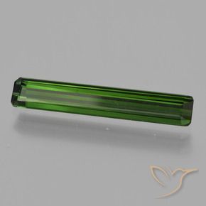 Tormalina Verde foresta naturale da 1.47 ct, Ottagonale / Taglio smeraldo, VVS-VS
