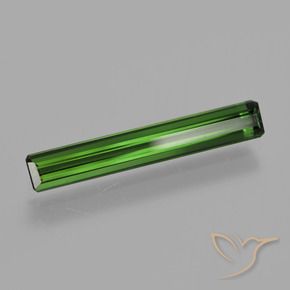 Tormalina Verde terroso naturale da 1.49 ct, Ottagonale / Taglio smeraldo, VVS-VS