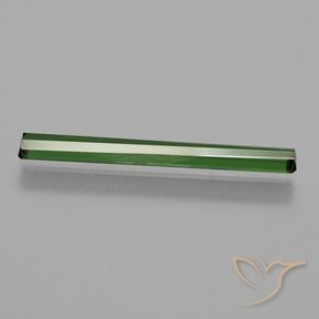 Tormalina Verde medio naturale da 1.44 ct, Ottagonale / Taglio smeraldo, VS-SI