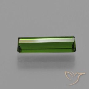 Tormalina Verde terroso naturale da 1.44 ct, Ottagonale / Taglio smeraldo, VVS-VS