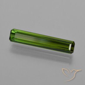 Tormalina Verde terroso naturale da 1.44 ct, Ottagonale / Taglio smeraldo, VS