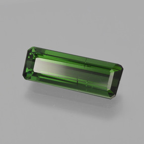 Tormalina Verde scuro naturale da 1.95 ct, Taglio smeraldo, VS-SI