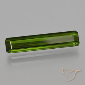 Tormalina Verde terroso naturale da 1.94 ct, Ottagonale / Taglio smeraldo, VS