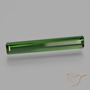 Tormalina Verde naturale da 1.88 ct, Ottagonale / Taglio smeraldo, VVS-VS