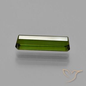 Tormalina Verde foresta naturale da 1.10 ct, Ottagonale / Taglio smeraldo, VS
