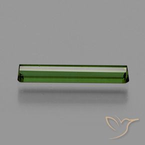 Tormalina Verde scuro naturale da 1.16 ct, Ottagonale / Taglio smeraldo, VVS-VS