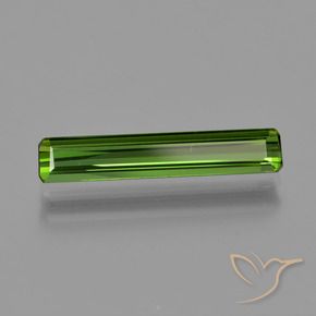 Tormalina Verde foresta naturale da 1.19 ct, Ottagonale / Taglio smeraldo, VVS-VS