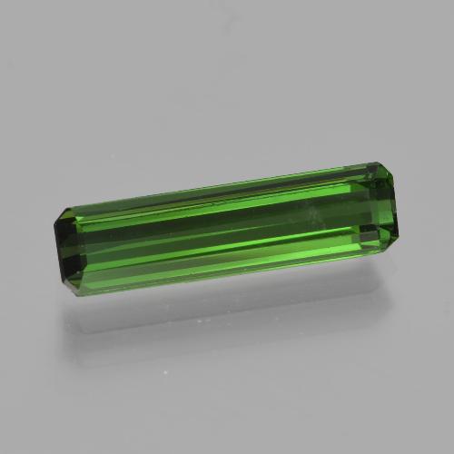 Tormalina Verde foresta naturale da 1.61 ct, Taglio smeraldo, VS