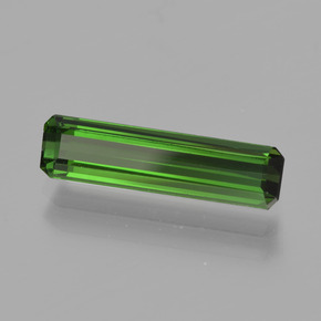 Tormalina Verde foresta naturale da 1.61 ct, Taglio smeraldo, VS