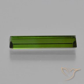 Tormalina Verde scuro naturale da 1.76 ct, Ottagonale / Taglio smeraldo, VS