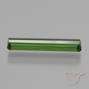 Tormalina Verde scuro naturale da 1.78 ct, Ottagonale / Taglio smeraldo, VS