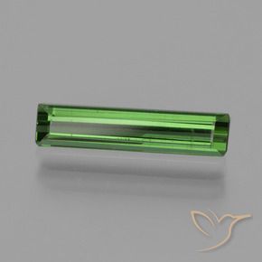 Tormalina Verde naturale da 0.93 ct, Ottagonale / Taglio smeraldo, VVS-VS