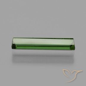 Tormalina Verde naturale da 0.93 ct, Ottagonale / Taglio smeraldo, VVS-VS