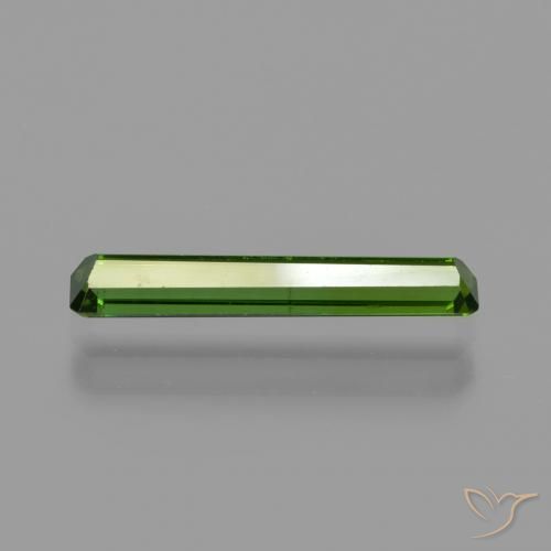 Tormalina Verde medio naturale da 0.96 ct, Ottagonale / Taglio smeraldo, VS