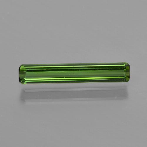 Tormalina Verde scuro naturale da 0.99 ct, Taglio smeraldo, VVS-VS