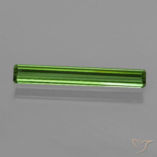 0.97ct Naturale Verde medio Tormalina, Taglio smeraldo, VS