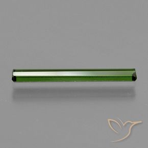 Tormalina Verde medio naturale da 0.97 ct, Ottagonale / Taglio smeraldo, VS