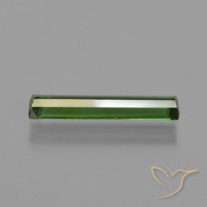 Tormalina Verde terroso naturale da 0.90 ct, Ottagonale / Taglio smeraldo, VS