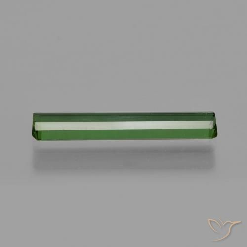 Tormalina Verde terroso naturale da 0.94 ct, Ottagonale / Taglio smeraldo, VS