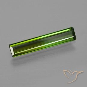 Tormalina Verde terroso naturale da 0.99 ct, Ottagonale / Taglio smeraldo, VS