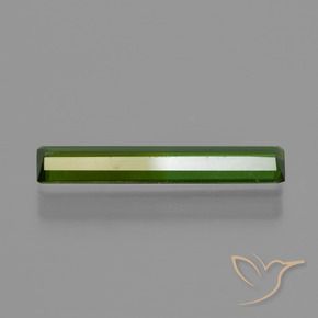 Tormalina Verde terroso naturale da 0.99 ct, Ottagonale / Taglio smeraldo, VS
