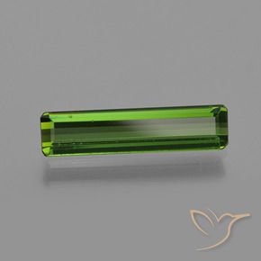 Tormalina Verde foresta naturale da 1.08 ct, Ottagonale / Taglio smeraldo, VS
