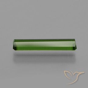 Tormalina Verde foresta naturale da 1.08 ct, Ottagonale / Taglio smeraldo, VS