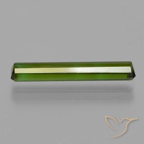 Tormalina Verde foresta naturale da 1.23 ct, Ottagonale / Taglio smeraldo, VS