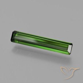 Tormalina Verde foresta naturale da 1.22 ct, Ottagonale / Taglio smeraldo, VS