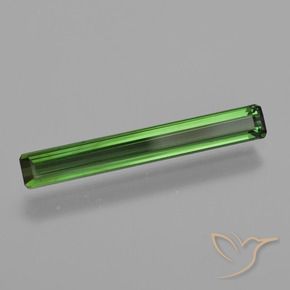 Tormalina Verde foresta naturale da 1.27 ct, Ottagonale / Taglio smeraldo, VS