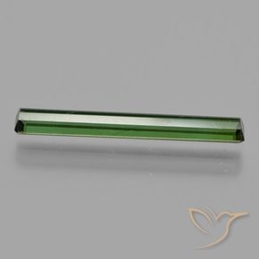 Tormalina Verde foresta naturale da 1.27 ct, Ottagonale / Taglio smeraldo, VS