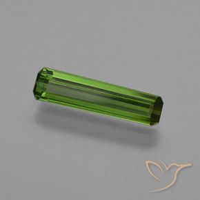 Tormalina Verde foresta naturale da 0.81 ct, Ottagonale / Taglio smeraldo, VVS-VS