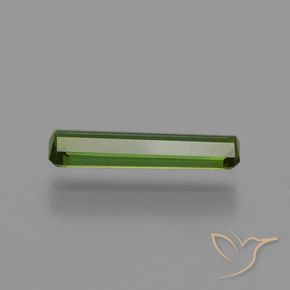 Tormalina Verde foresta naturale da 0.81 ct, Ottagonale / Taglio smeraldo, VVS-VS