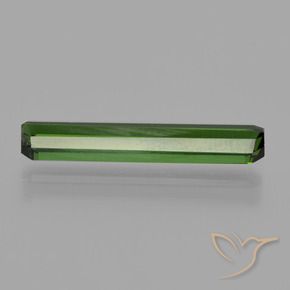 Tormalina Verde medio naturale da 1.73 ct, Ottagonale / Taglio smeraldo, VVS-VS