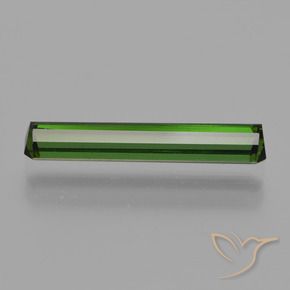 Tormalina Verde scuro naturale da 1.57 ct, Ottagonale / Taglio smeraldo, VS