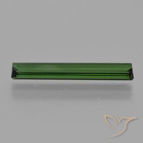Tormalina Verde medio-scuro naturale da 1.85 ct, Ottagonale / Taglio smeraldo, VVS-VS
