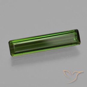 Tormalina Verde scuro naturale da 1.33 ct, Ottagonale / Taglio smeraldo, VS