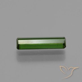 Tormalina Verde scuro naturale da 0.91 ct, Ottagonale / Taglio smeraldo, VS-SI