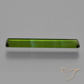 Tormalina Verde foresta naturale da 0.96 ct, Ottagonale / Taglio smeraldo, VVS-VS