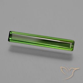 Tormalina Verde scuro naturale da 0.94 ct, Ottagonale / Taglio smeraldo, VVS-VS