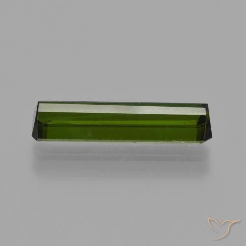 Tormalina Verde foresta naturale da 1.80 ct, Ottagonale / Taglio smeraldo, VS