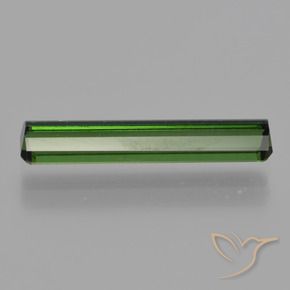 Tormalina Verde scuro terroso naturale da 1.80 ct, Ottagonale / Taglio smeraldo, VS