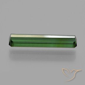 Tormalina Verde medio-scuro naturale da 1.21 ct, Ottagonale / Taglio smeraldo, VVS-VS