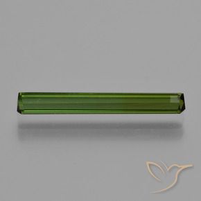 Tormalina Verde foresta naturale da 1.27 ct, Ottagonale / Taglio smeraldo, VS