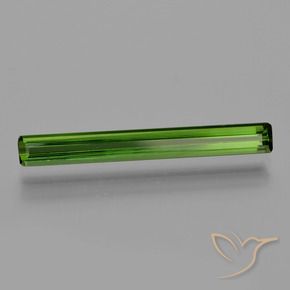 Tormalina Verde scuro naturale da 1.47 ct, Ottagonale / Taglio smeraldo, VVS-VS